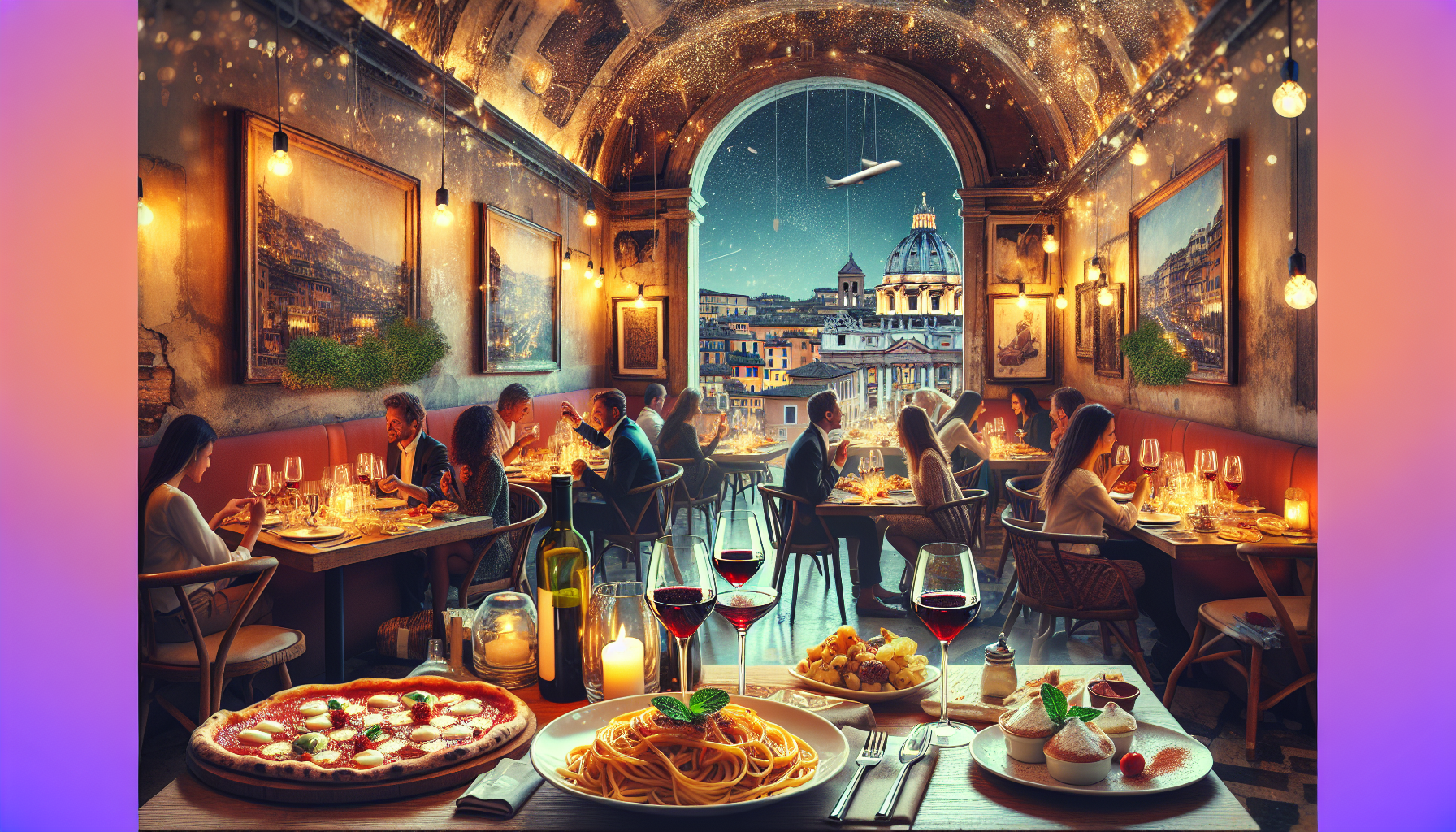 découvrez le meilleur restaurant de rome où se régaler en italie avec des plats délicieux et une ambiance authentique. réservez votre table dès maintenant !