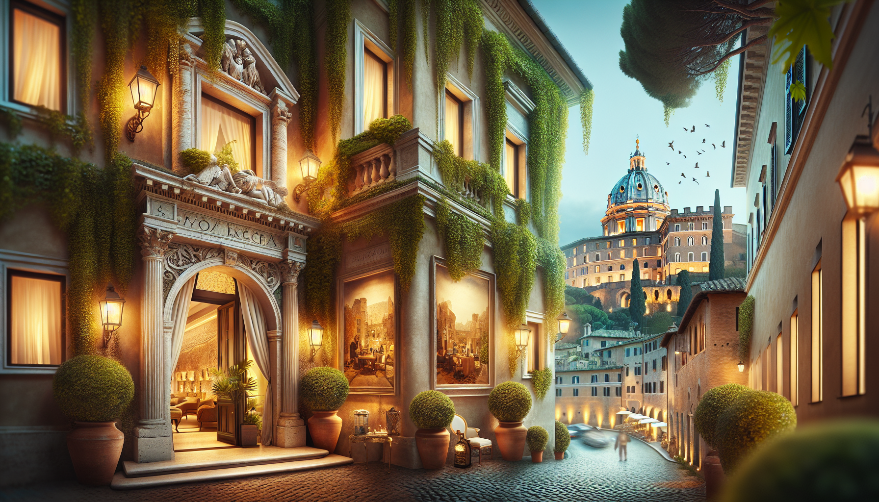 découvrez les adresses secrètes des hôtels de charme à rome et laissez-vous séduire par leur charme unique au coeur de la ville éternelle.